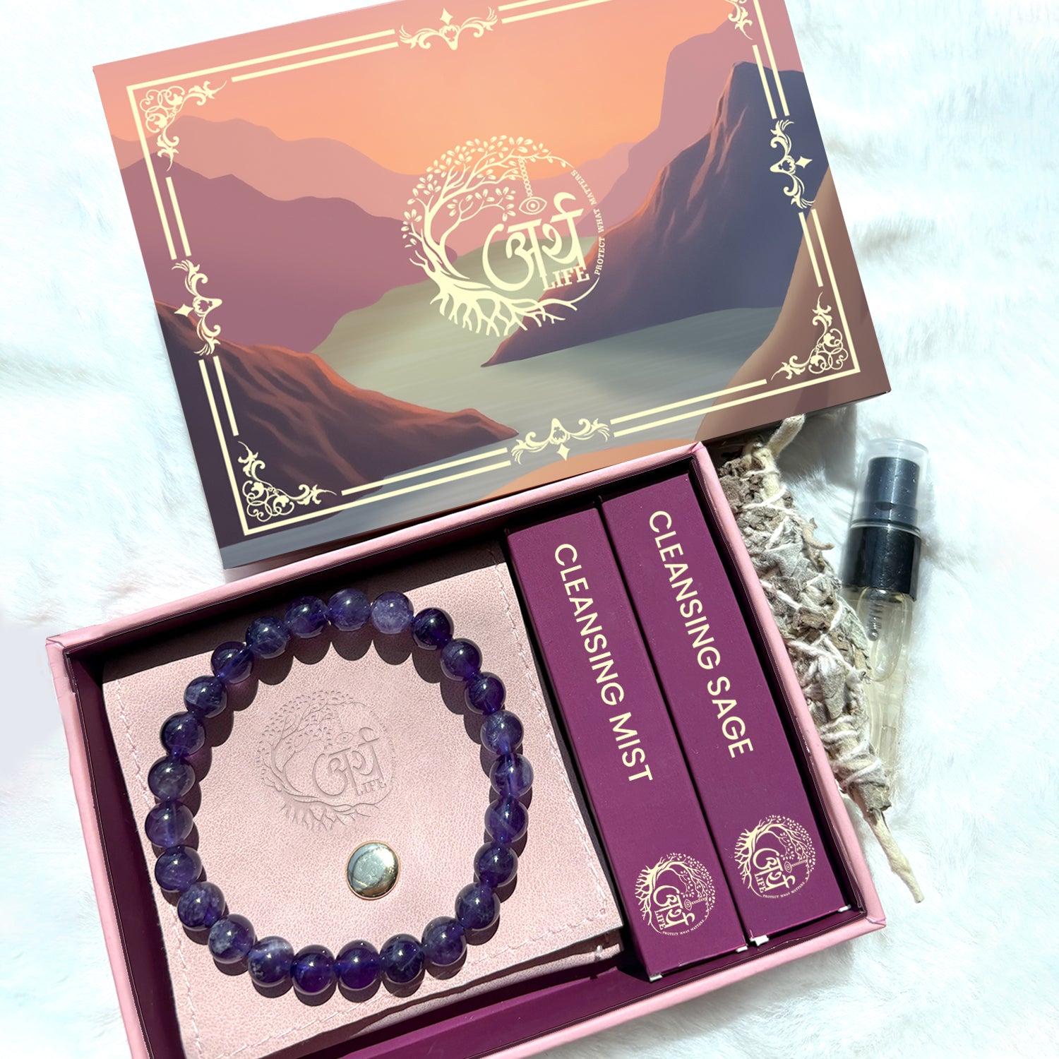 Stone of Spirituality - Amethyst Bracelet