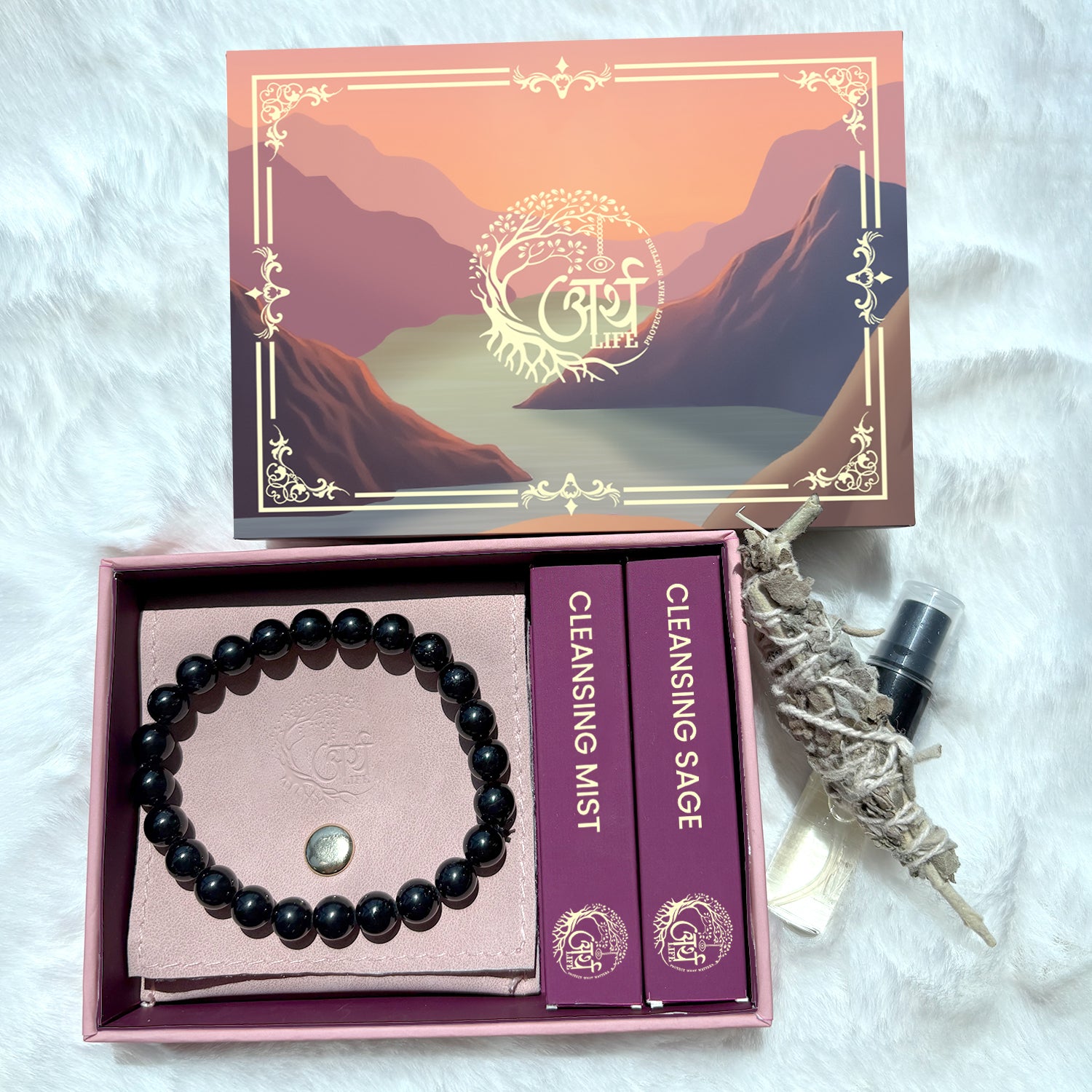 Stone of Evil Eye Protection - Black Tourmaline Bracelet