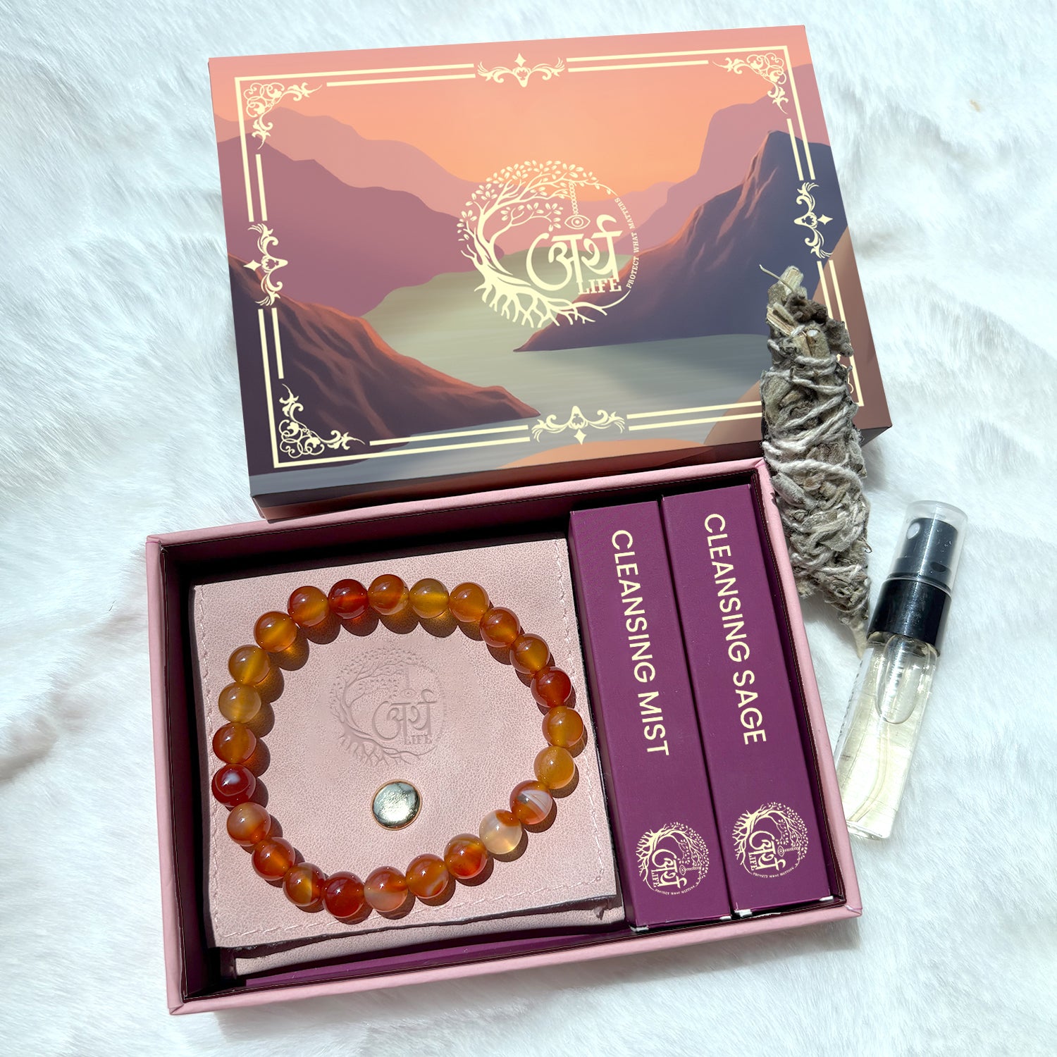 Stone of Creativity - Carnelian bracelet