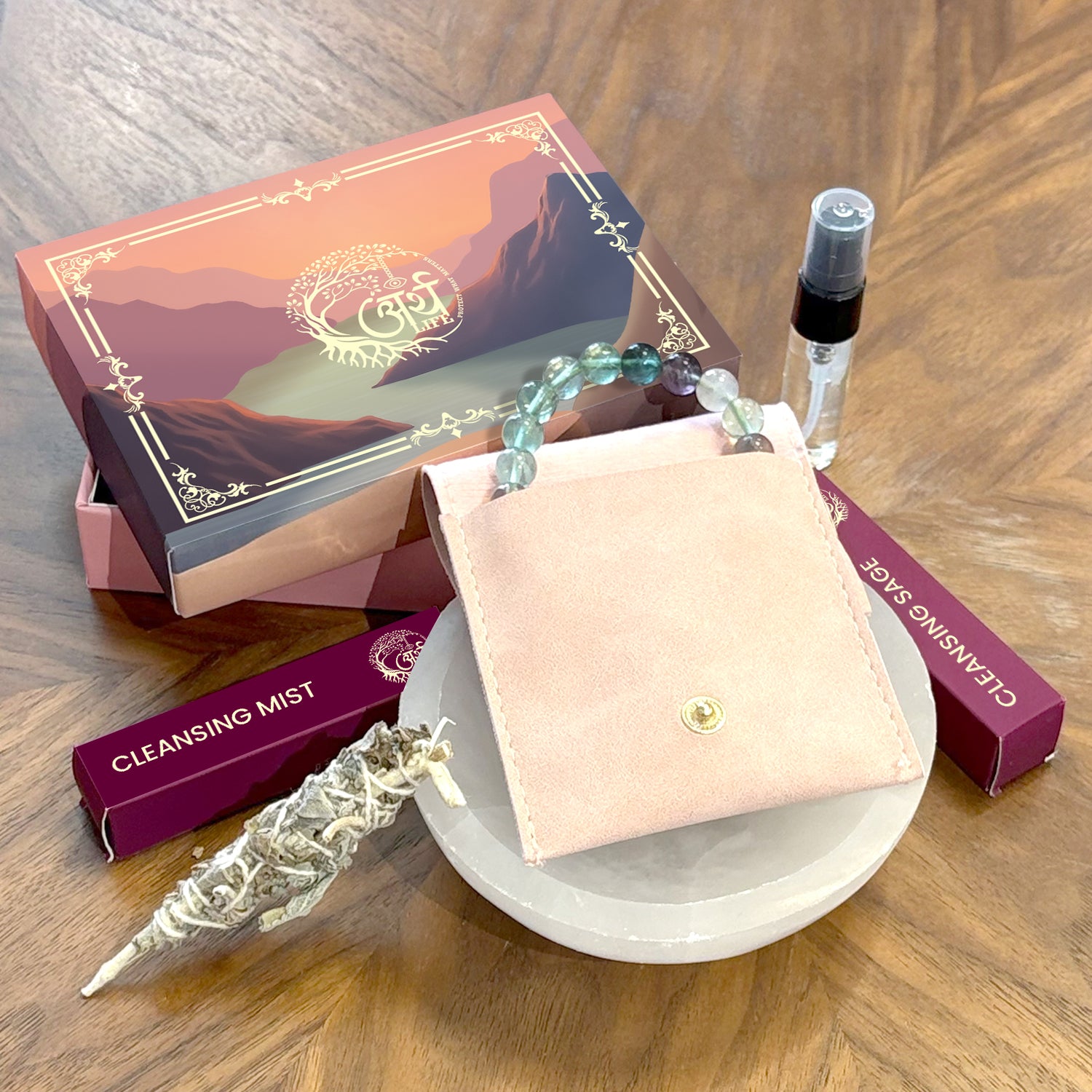 Stone of clarity & Focus  - Multi Fluorite Bracelet