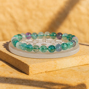 Stone of clarity & Focus  - Multi Fluorite Bracelet