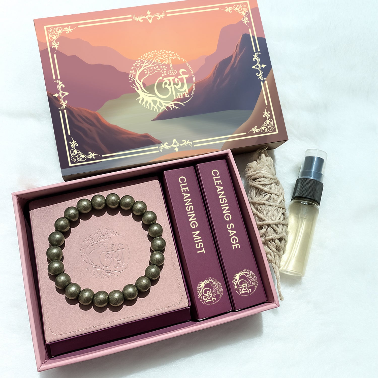 Stone of Abundance - Raw Pyrite Bracelet